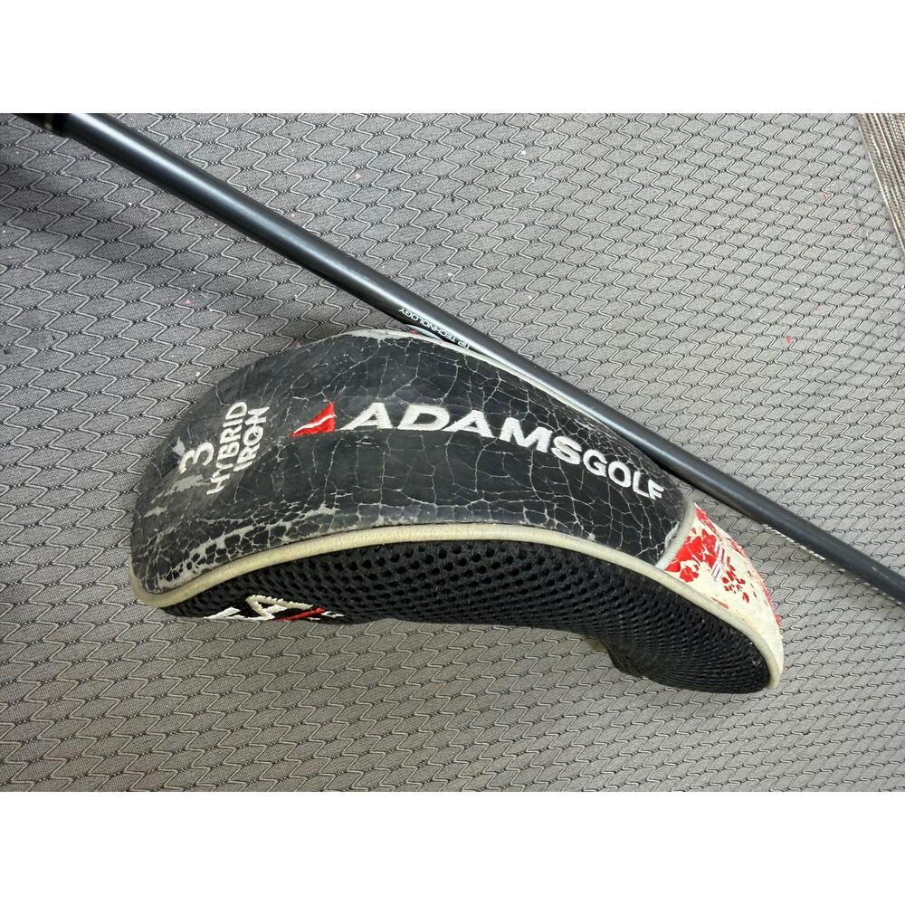 Adams Golf IDEA A2 OS Hybrid 3 Iron Mens Right Hand Graphite Silver W/ Headcover - Picture 7 of 16